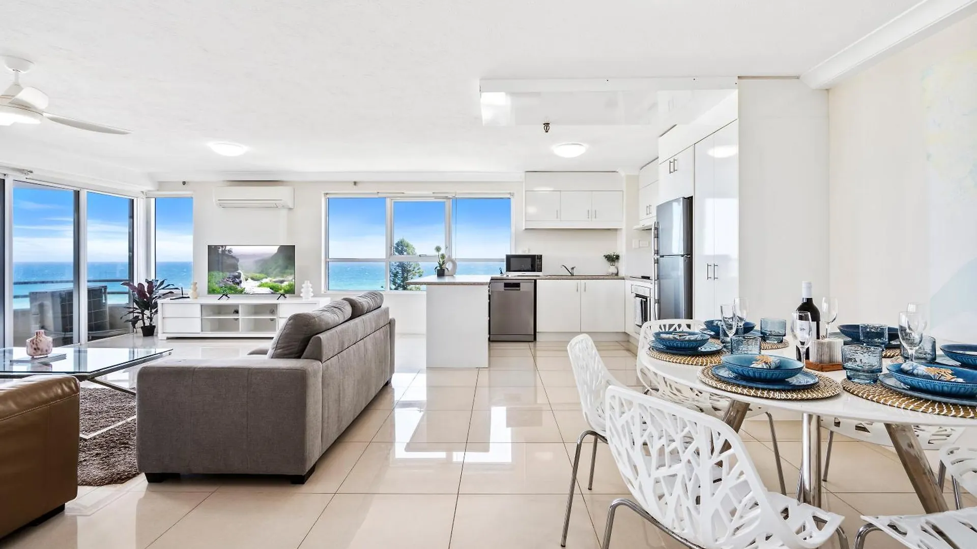 アパート Stunning Ocean Views In 2 Bedroom Unit At Zenith - Q Stay ゴールドコースト